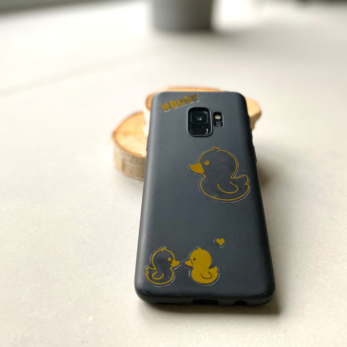 Handy Sticker Smartphone Hülle Aufkleber Enten Kücken uvm. selbstklebend