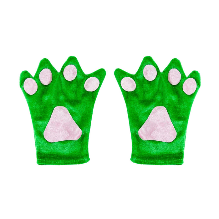 Frosch Handschuhe Froschhände Kostüm Accessoires Karneval Fasching Motto Party Unisex