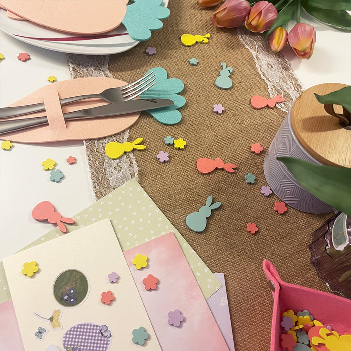 65 Vintage Sticker Blumen Schmetterlinge Namen Aufkleber zum Basteln Scrapbooking Dekoration Verzierung