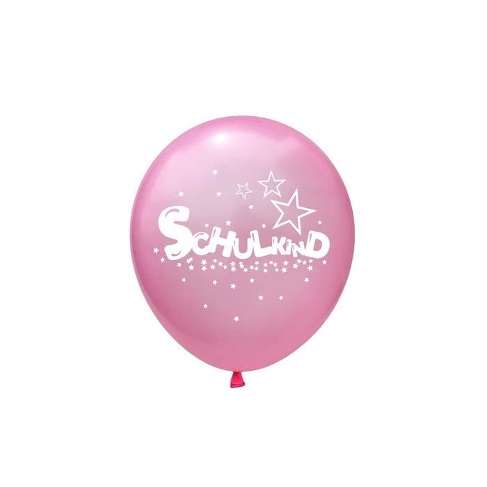 Schuleinführung Schulanfang Einschulung Deko Set - Endlich Schulkind Girlande Luftballons Konfetti