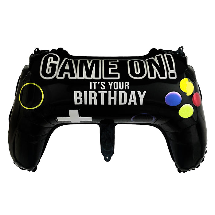 3D Folienballon Spiele Controller für Jungen und Mädchen zum Kindergeburtstag Deko Motto Party