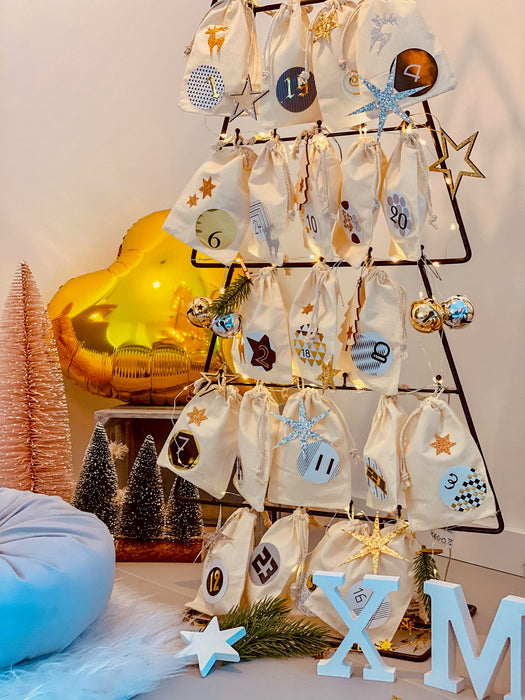 3 Holz Sterne mit Glitzereffekt Schnur Weihnachtsdeko Weihnachtsbaum Anhänger Weihnachten gold