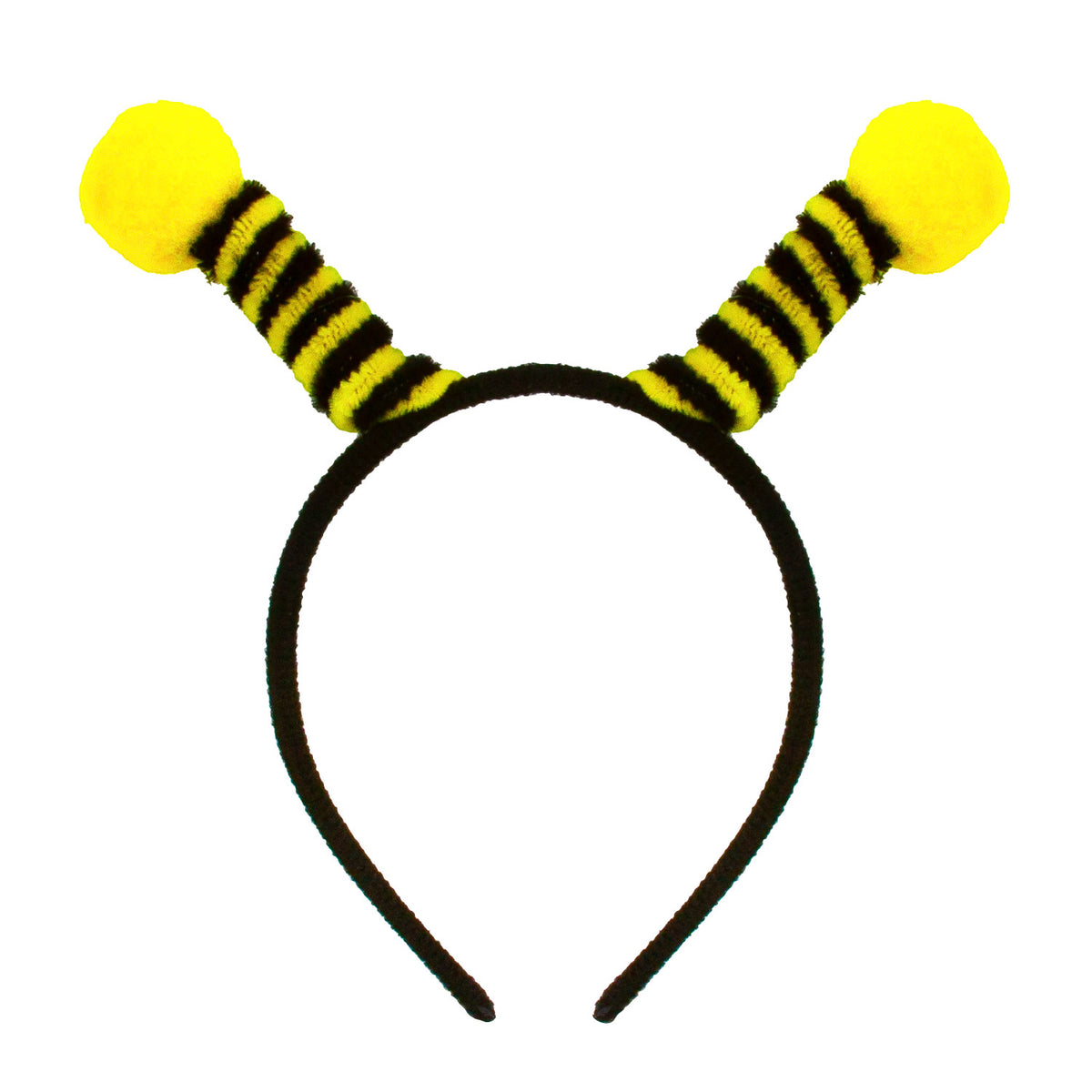 Bienen-Hummelflügel-Haarreifen Mit Bommeln – Karneval, Fasching, Mottoparty Accessoire