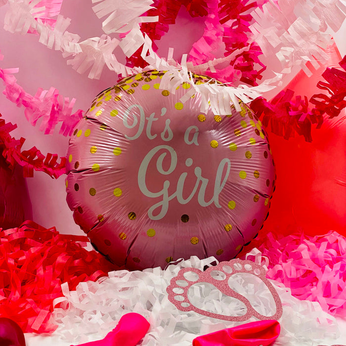 2x Papier Girlande Hänge Deko für Geburtstag Einschulung Hochzeit Hawaii Motto Party - pink