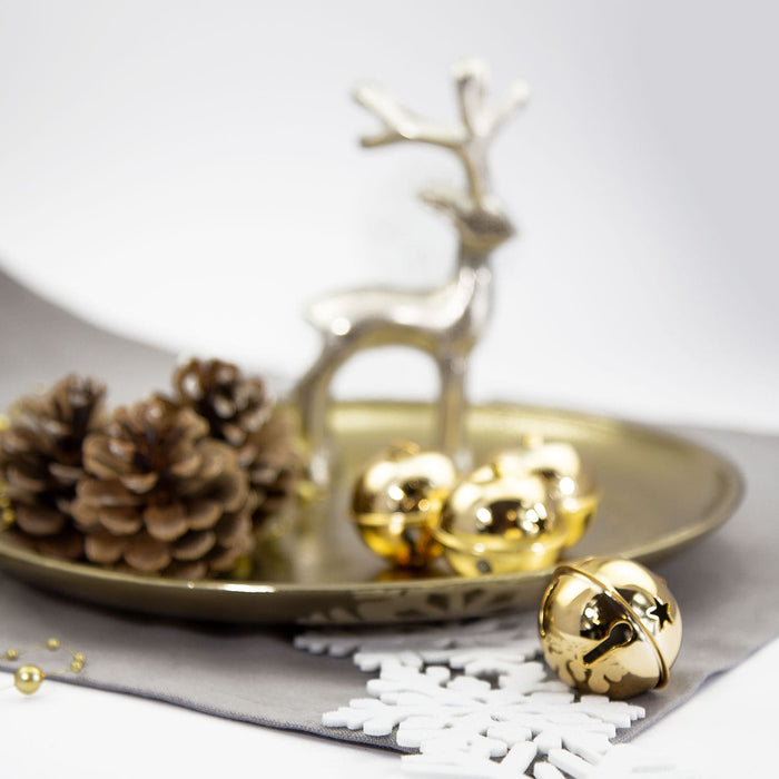 Schnee Girlande mit Schneeflocken Hängedeko Tischdeko Weihnachtsdeko