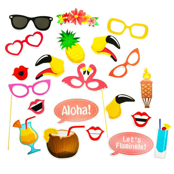 21 Fotorequisiten Fotoaccessoires Sommer Urlaub Party Photo Booth