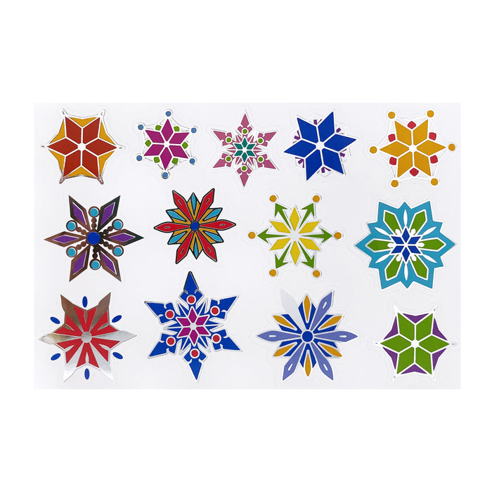 26 Mandala Sticker Blumen Aufkleber zum Spielen Basteln Scrapbooking für Kindergeburtstag Mädchen