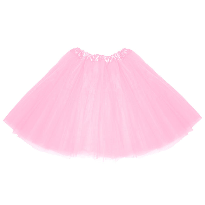 Tutu Tütü Damen Rock rosa Tüllrock Unterrock Kostüm Accessoire für Fasching Karneval 60 cm - 116 cm