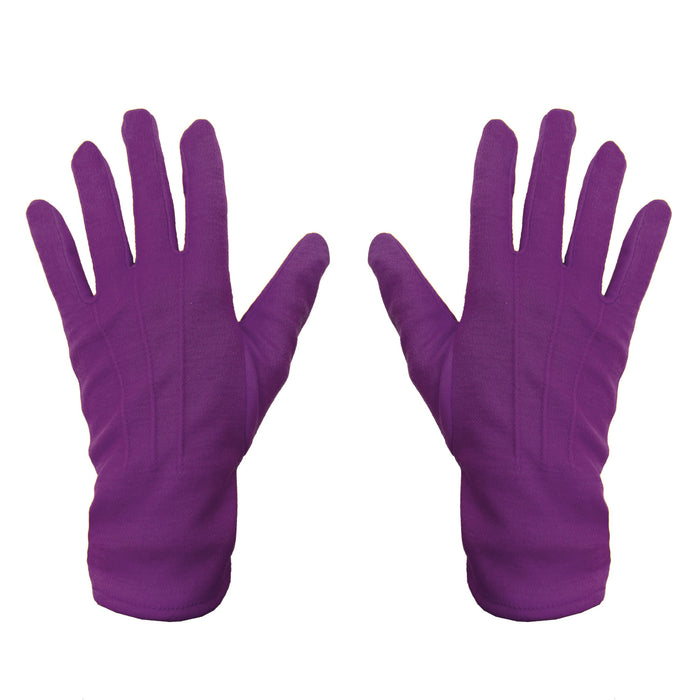violette handschuhe Handschuhe Herren und Damen Handschuh lila für Fasching Karneval Motto — Oblique Unique