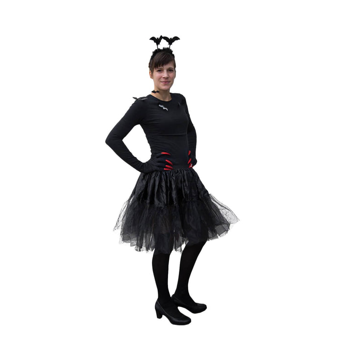 Fledermaus Haarreifen Horror Halloween Karneval Fasching Kostüm Accessoire