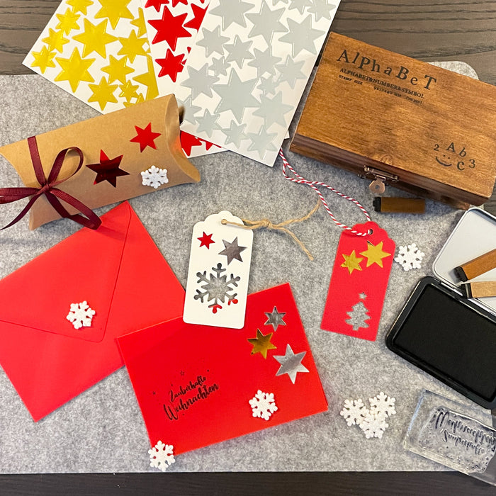 Schneeflocken Schneekristalle als Streudeko Tischdeko Deko für Weihnachten zum Basteln DIY - weiß