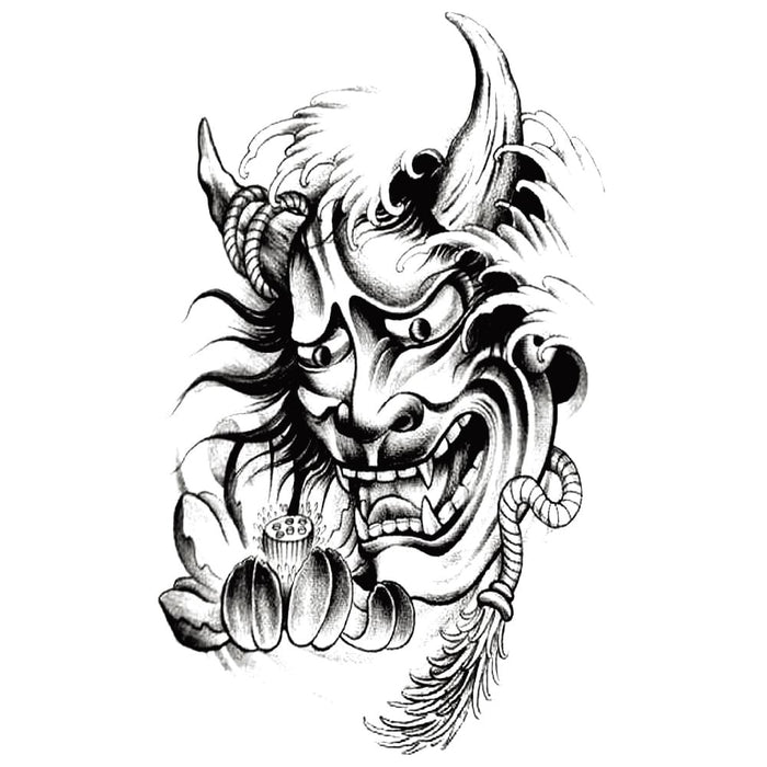 Temporäres Tattoo Klebetattoo Tättowierung - Creedy Devil