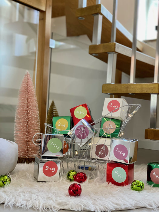 12 Weihnachtsglöckchen Tischdeko Weihnachtsbaum Weihnachtsdeko - rot