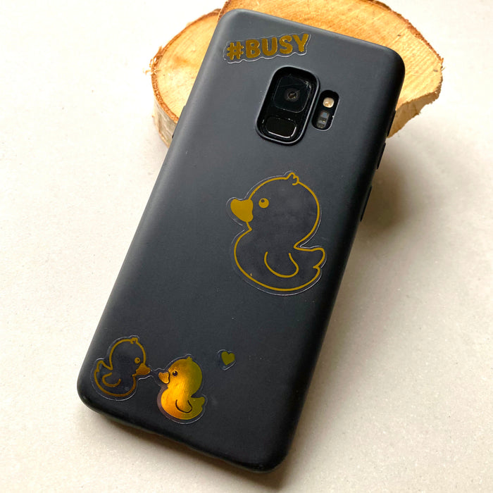 Handy Sticker Smartphone Hülle Aufkleber Enten Kücken uvm. selbstklebend