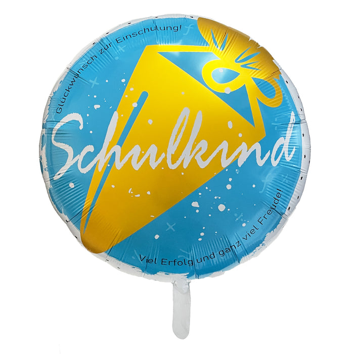 Schulkind Folien Luftballon für Schuleinführung Schulanfang Einschulung Dekoration Ballon