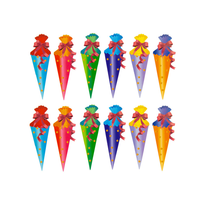 Schuleinführung Schulanfang Einschulung Deko Set - Schulkind Folienballon + 2 Girlanden + 3 Konfetti Sets