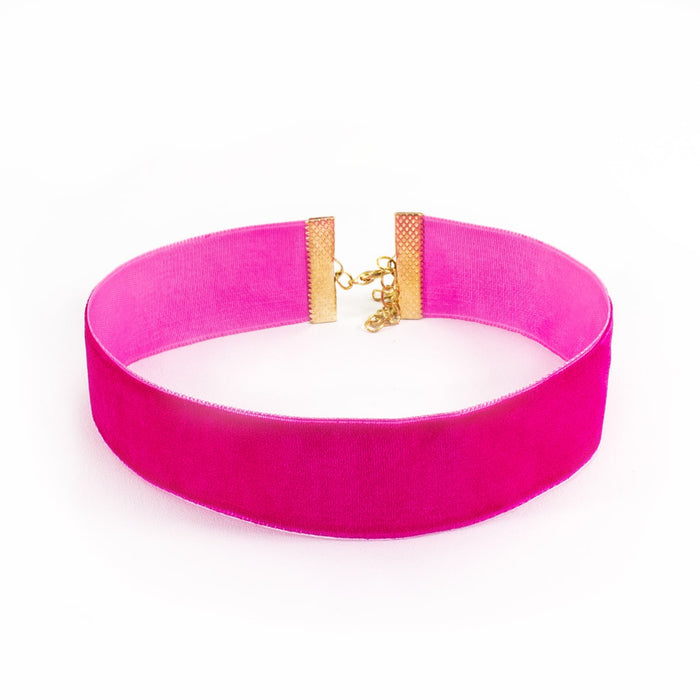 Halsband Halskette Kette Choker JGA Junggesellinnenabschied Party pink