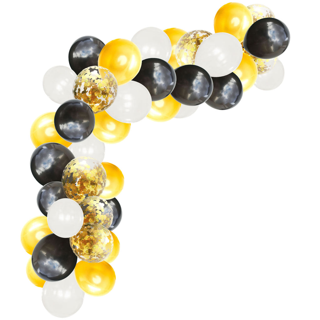 Oblique Unique Glitzer Gold „Herzlichen Glückwunsch“ Girlande – 3,4 M, Für Geburtstag, Hochzeit, Jubiläum