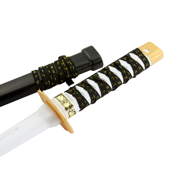 6x Japanisches Schwert Samurai Ninja Spielzeug Schwert Fasching Karneval Cosplay Motto Party