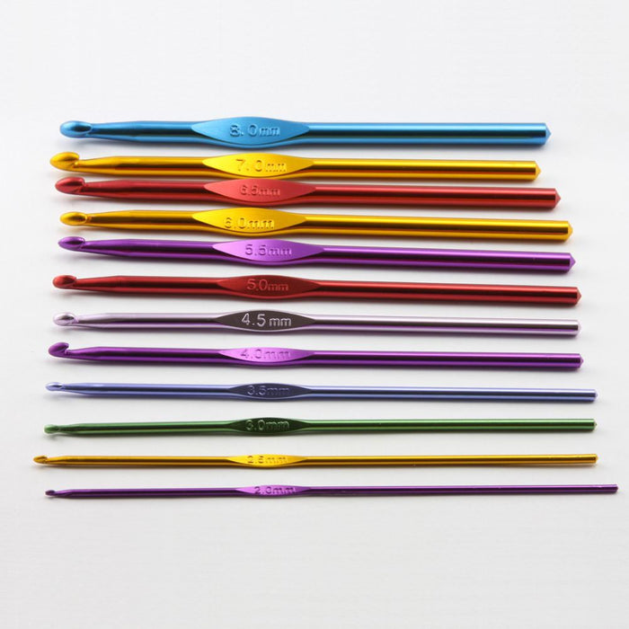 Häkelnadel Aluminium  Gr. 5.0 mm