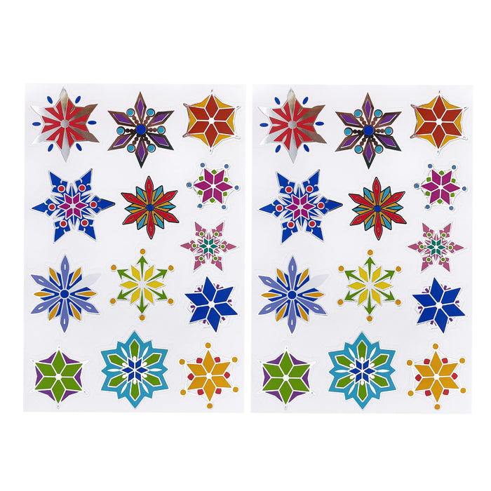 26 Mandala Sticker Blumen Aufkleber zum Spielen Basteln Scrapbooking für Kindergeburtstag Mädchen