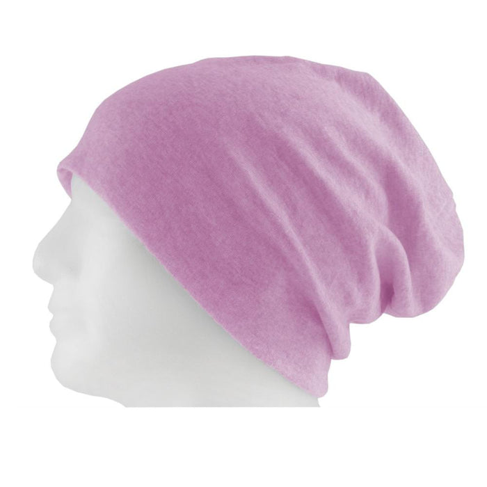 Long Beanie XXL Mütze Slouch Damen Herren Kinder Mütze - rosa