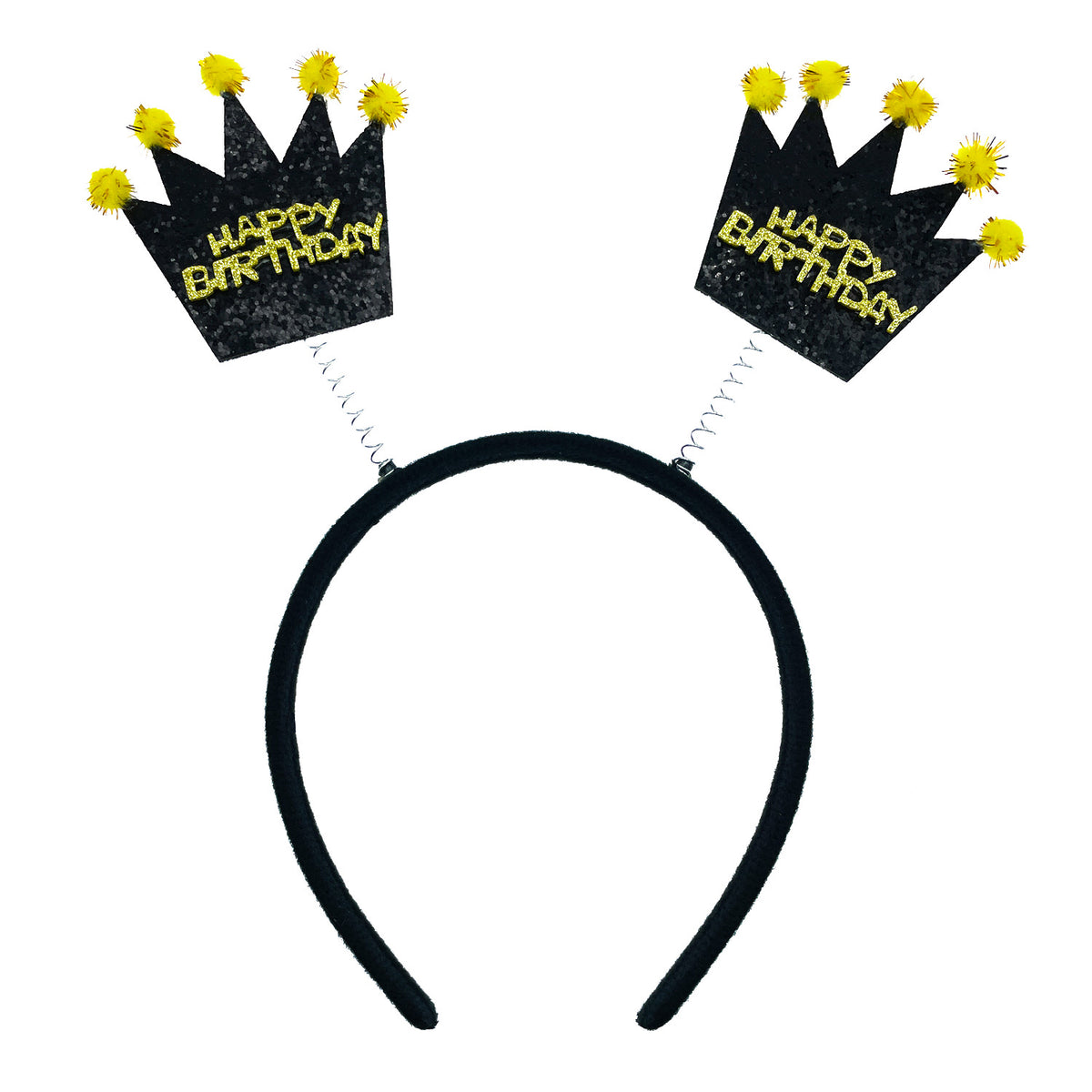 Happy Birthday Krone & Schärpe Set Für Frauen – Strass Tiara & Schärpe Für Geburtstagsfeiern