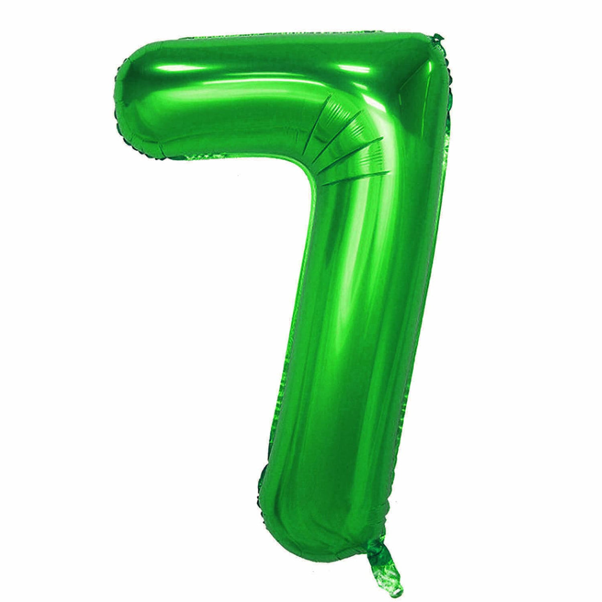 Folienluftballon Mit Zahl – Wählbar 0–9, 60x35 Cm, Für Helium Geeignet, Regenbogenfarben
