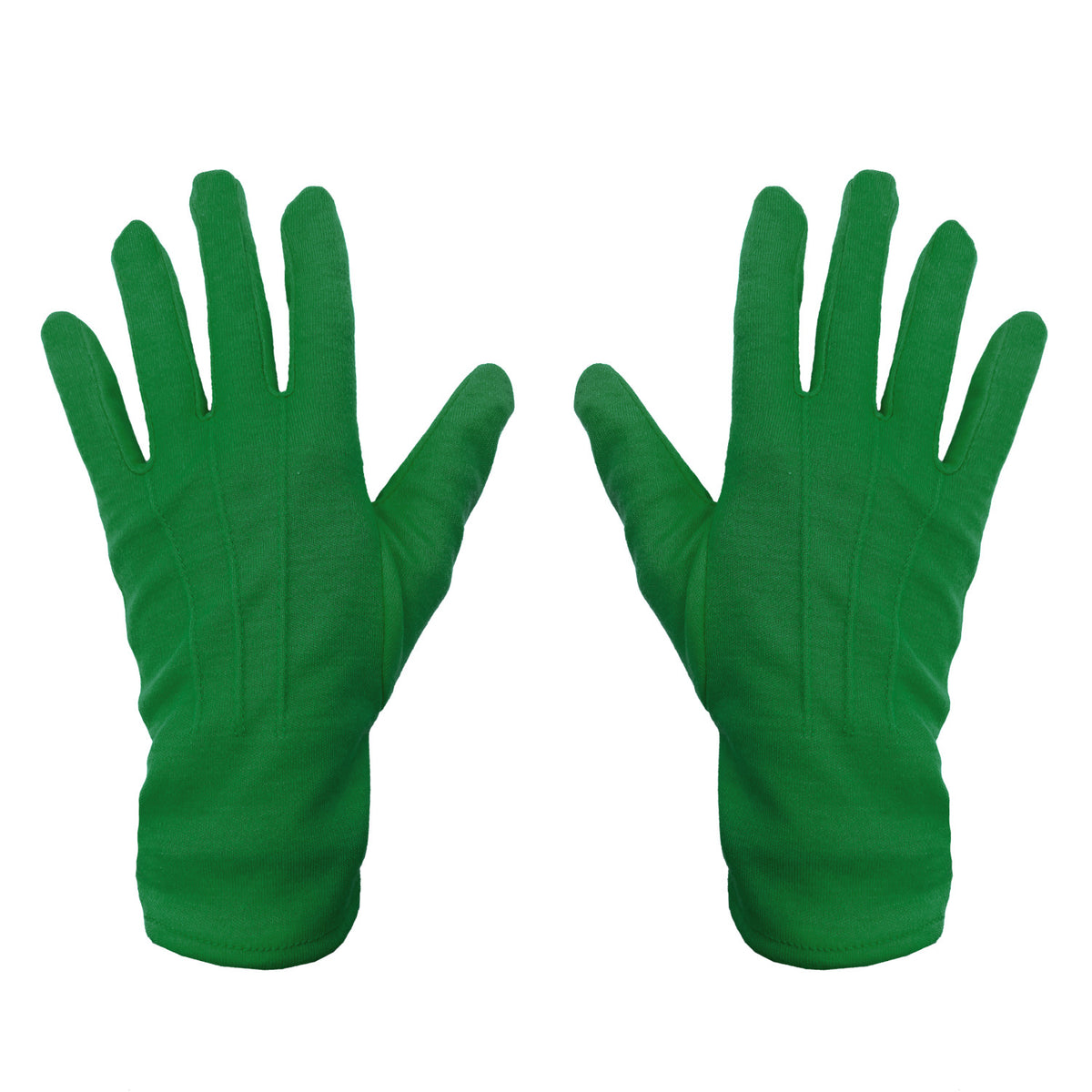 Handschuhe Herren und Damen Handschuh dunkelgrün für Fasching Karneval — Oblique Unique