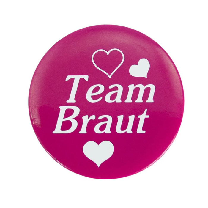 Button JGA Junggesellinnenabschied Hochzeit - Team Braut