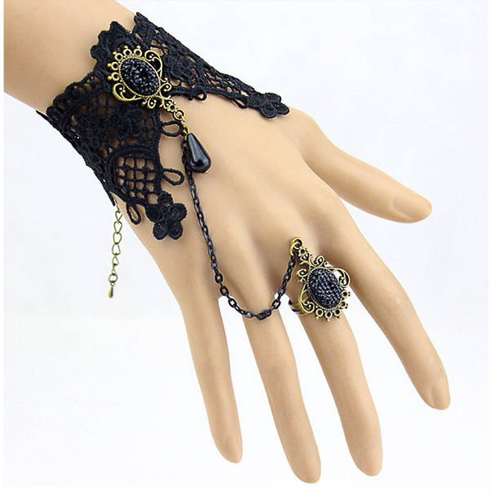 Damen Armband Gothic Collier Spitze - Armband